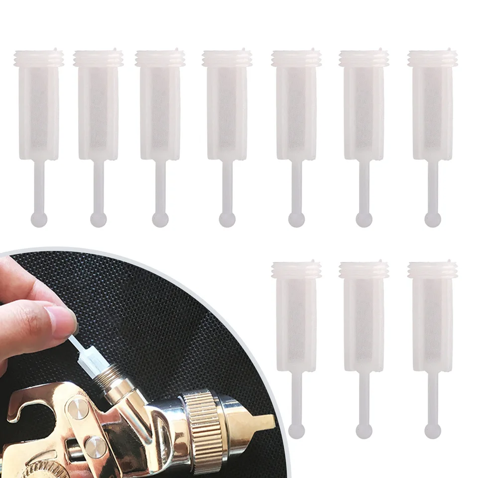 Filtri Per Pistola A Spruzzo - 50 Pezzi A Maglia Fine - Per Spruzzatori A Gravità - Rimuove Sporco E Impurità - Foto 3