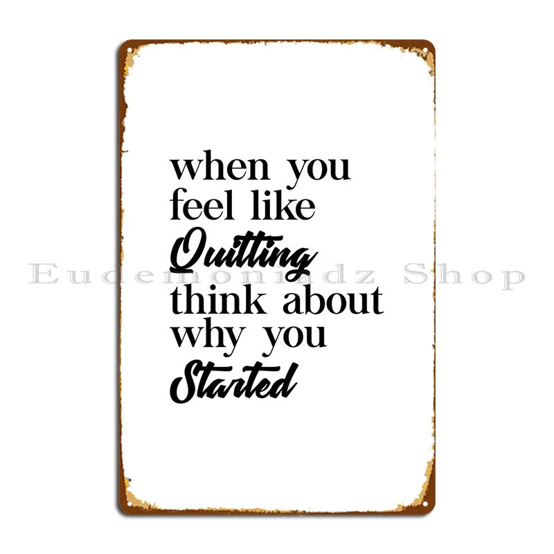 

Life Quote Wall Art Poster Metal Sign Cinema Club Wall Decor Iron Club Tin Sign Poster