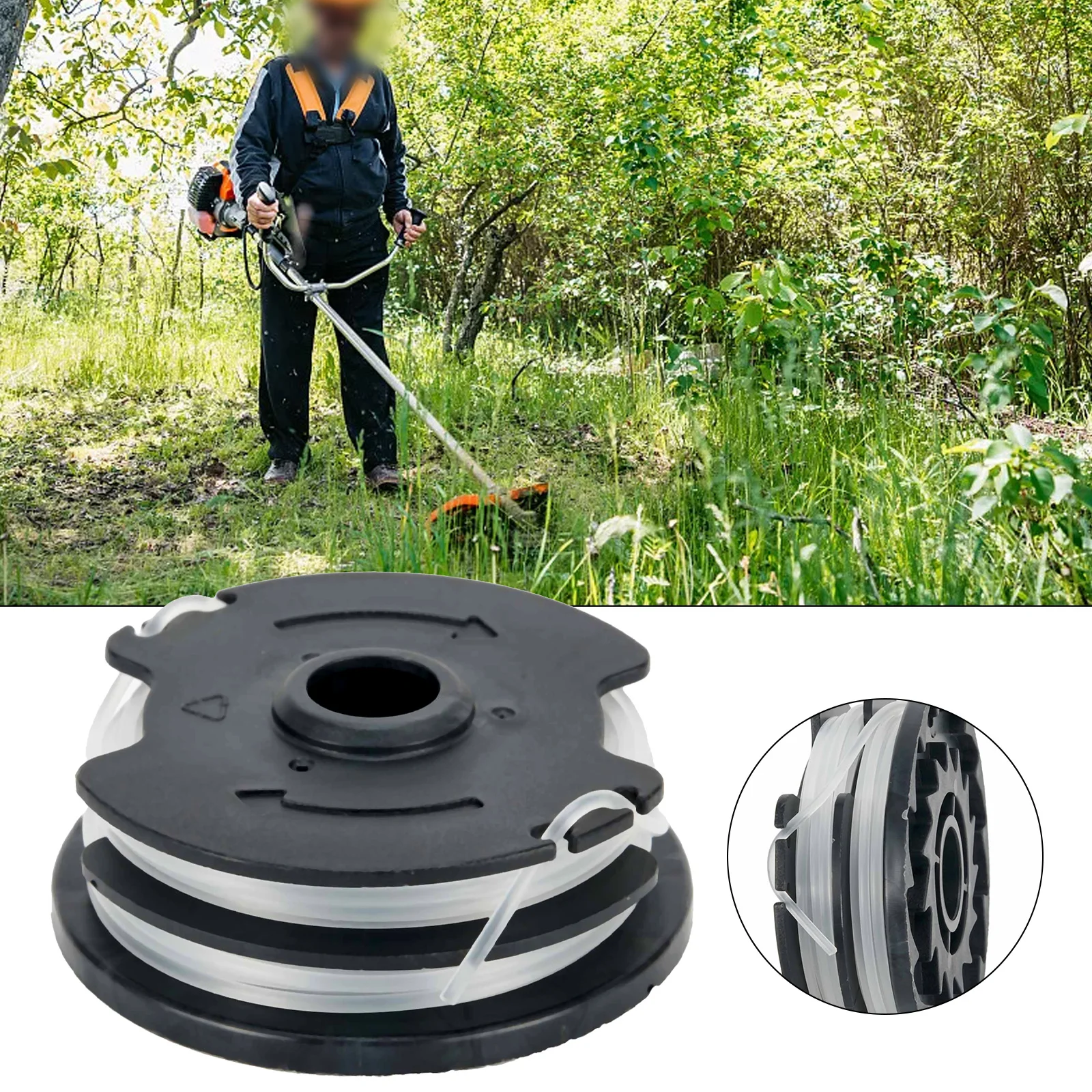 1/6pcs Thread Spools Replacement For LIDL For Parkside Cordless Grass Trimmer PRTA 20-Li A1, B2 Garden String Trimmer