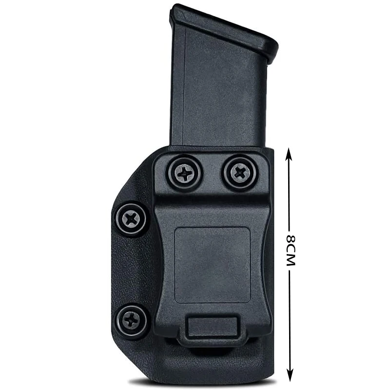 IWB/OWB Gun Holster Single Magazine Case Mag Pouch Fits Glock 17 19 26/23/27/31/32/33 M9 P226 USP 92F Single Magazine Pouch pistol holster gun holster gun accessories