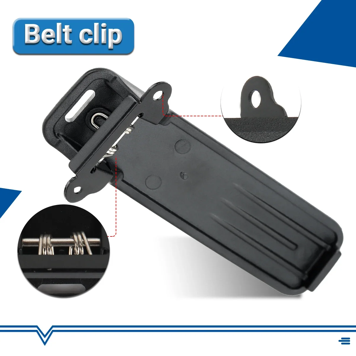 Original Baofeng Walkie Talkie Belt Clip - Multi-Pack Options Available