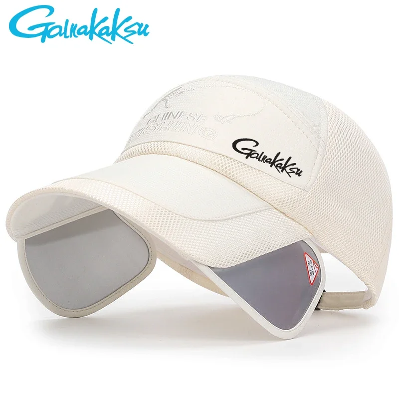 Description Picture 5 of item2024 New Fishing Sun Hat Sports Uv Protective Fishing Cap Travel Adjustable Breathable Mesh Outdoor Cycling Baseball Caps