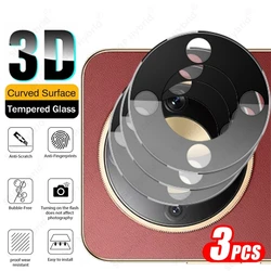 Premium 3D Curved Tempered Glass Camera Lens Protectors with Durable Case for Honor X9d 5G (3Pieces)