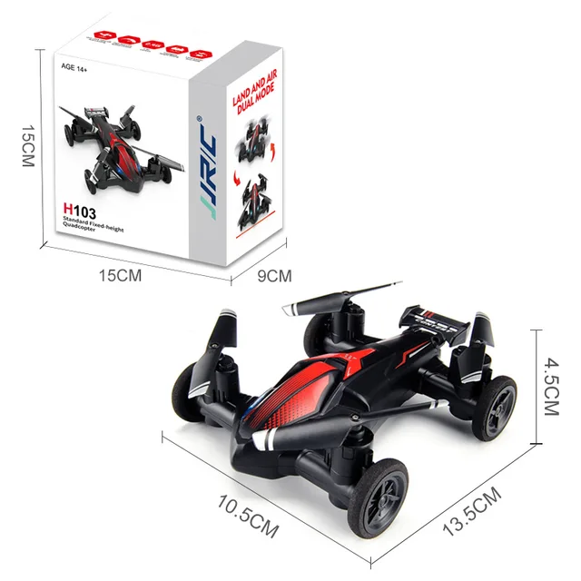 JJRC Mini Drone Air-Ground Flying Car Dual Mode Racing Stunt Vehicle RC Car Quadcopter Drone Children Off-road Toy Dron Kid Gift 5