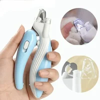 Professional Pet Nail Clippers with Led Light Pet Claw Grooming Scissors for Dogs Cats Small Animals Paw Nail Trimmer Pet Supply 1