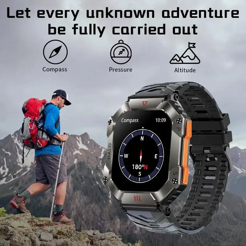 LIGE 2024 и͸ ƿ Ʈ ġ ħ, GPS Ʈ  AI  120 +  , 620mAh Ʈġ, 