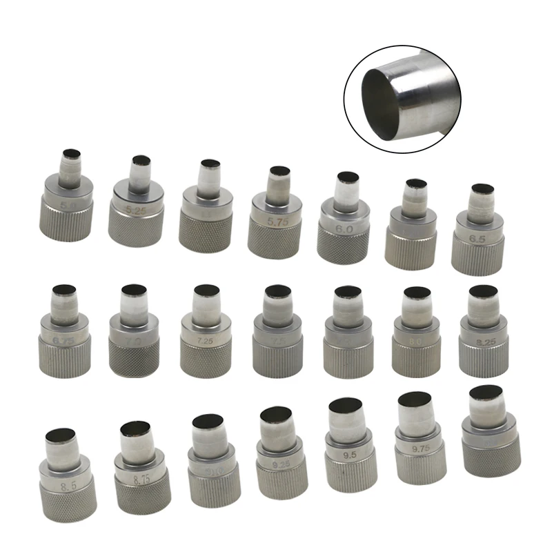 GREATLH Ophthalmic Stainless Steel Corneal Trephine Outside Optic Zone Marker Corneal Saw Blades Eyelid Surgical Tool