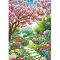 Scenery Partial DIY 5D Special Shaped Drill Gem Art Diamond Painting Kits for Adults/Beginners Gift Idea Home Decor 30x40cm 5