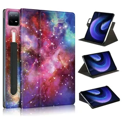 Elegant 360° Rotating Soft Fabric Smart Cover for Xiaomi Pad 6 Series - 11-Inch (YHX-PU Leather)