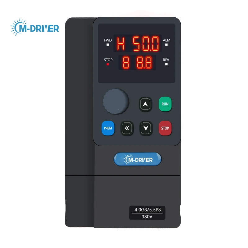 

4kw VFD 220v Single Phase to 3 Phase 220v Frequency Converter 60hz to 50hz Constant Pressure Pump Inverter