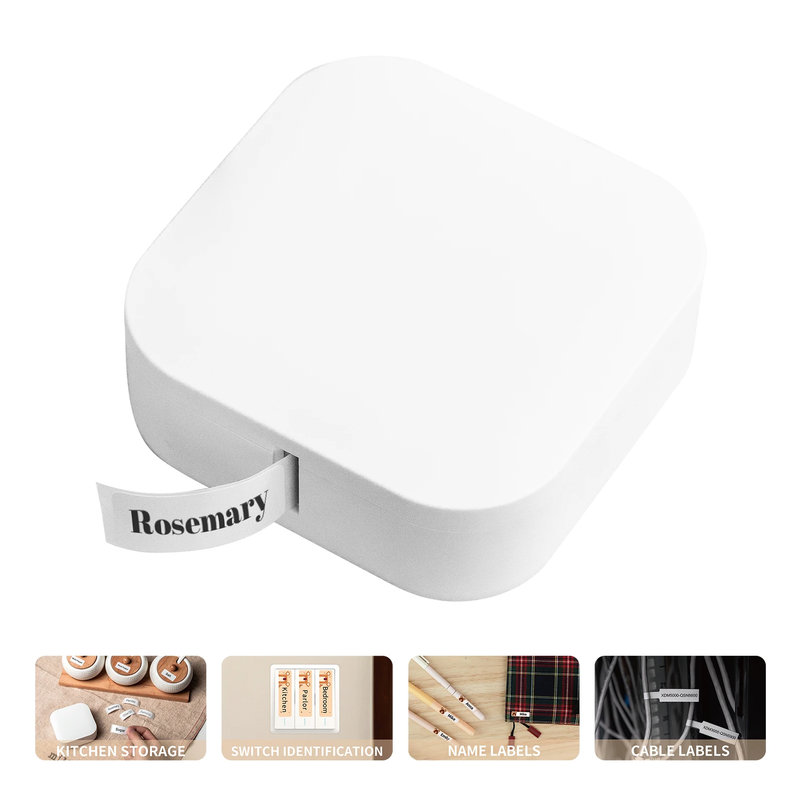 Portable Label Maker Machine Mini Pocket Thermal Label Printer BT Connect Sticker Labeling Machine iOS Android for Organization