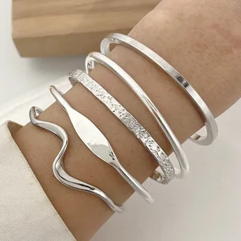 925 Sterling Silver Chain Bracelets for Women 4