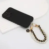 Chaîne de téléphone portable universelle anti-perte avec perles, cordon de poignet pour téléphone portable, chaîne de téléphone portable perlée SJGS19 4
