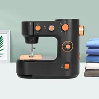 Sewing Machine Free-Arm Super Utility Stitch Sewing Machine Portable Electric Home Sewing Machine - Black American Standard 2