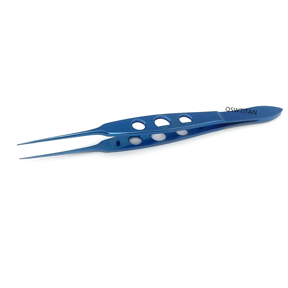 108mm Tying Toothed Forceps Micro tweezers Microscopic ophthalmic surgical instruments