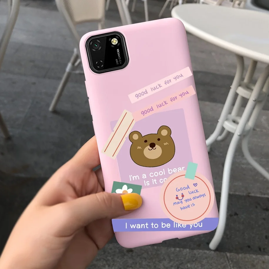 Moon Leopard Cartoon Soft Phone Case - Stylish Bumper Cover