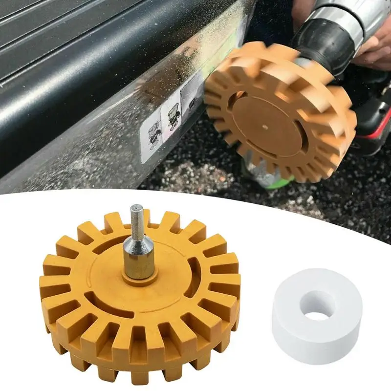 

Inch Universal Rubber Eraser Wheel For Remove Car Glue Adhesive Sticker Auto Repair Paint Tool Rubber Eraser Wheel