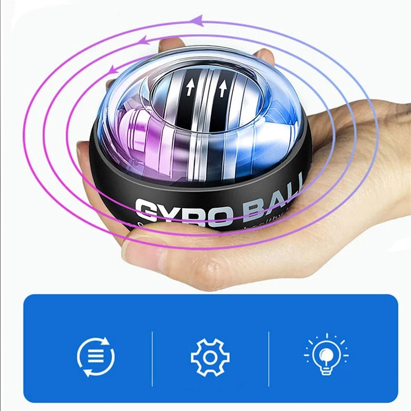 Xiaomi auto-partida giroscópio bola 5-color led braço
