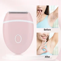 Épilateur électrique pour femmes, rasoir pour le visage et le corps, pour les jambes, bikini, tondeuse, pour le dos et le sec 1