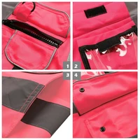 Custom Logo Safety Vest – Multi-colours - Hi Vis - Pockets and Zipper - ID Badge Holder
