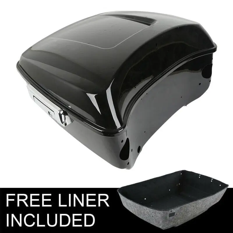 Motorcycle Painted King Tour Pack Trunk Luggage Rack For Harley Tour Pak Touring Models Road King Street Electra Glide 2014-