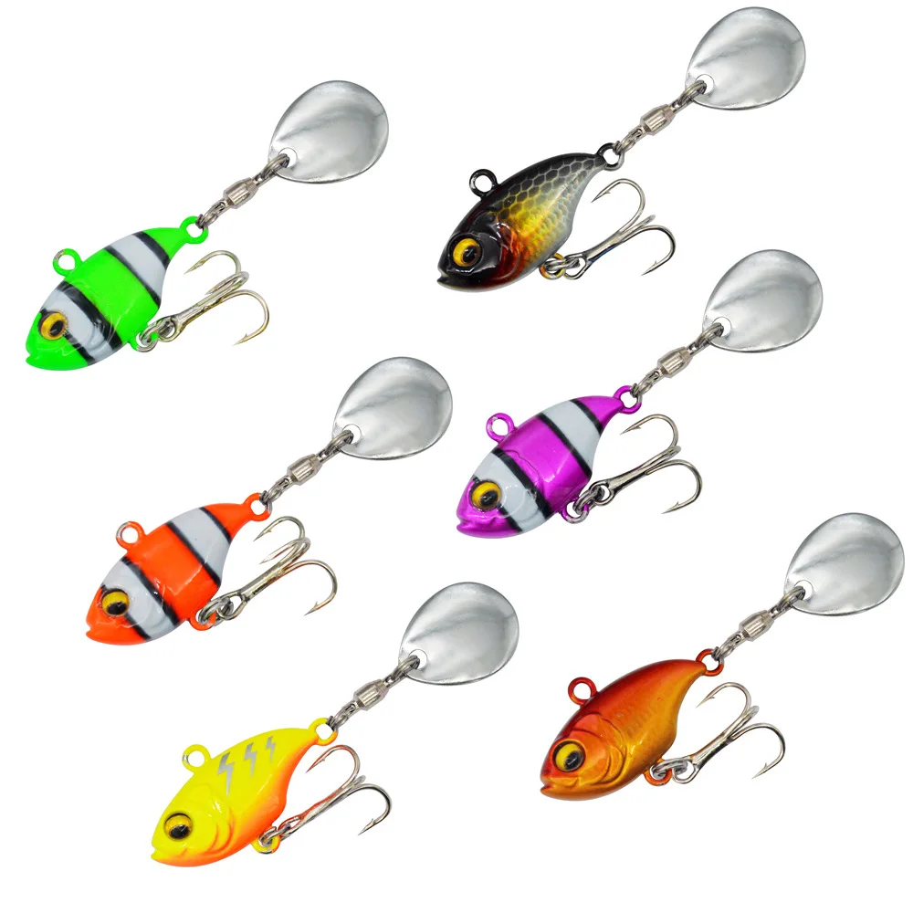 14g Metal Vib Spinning Tail-spinner Swimbait Fishing Lures