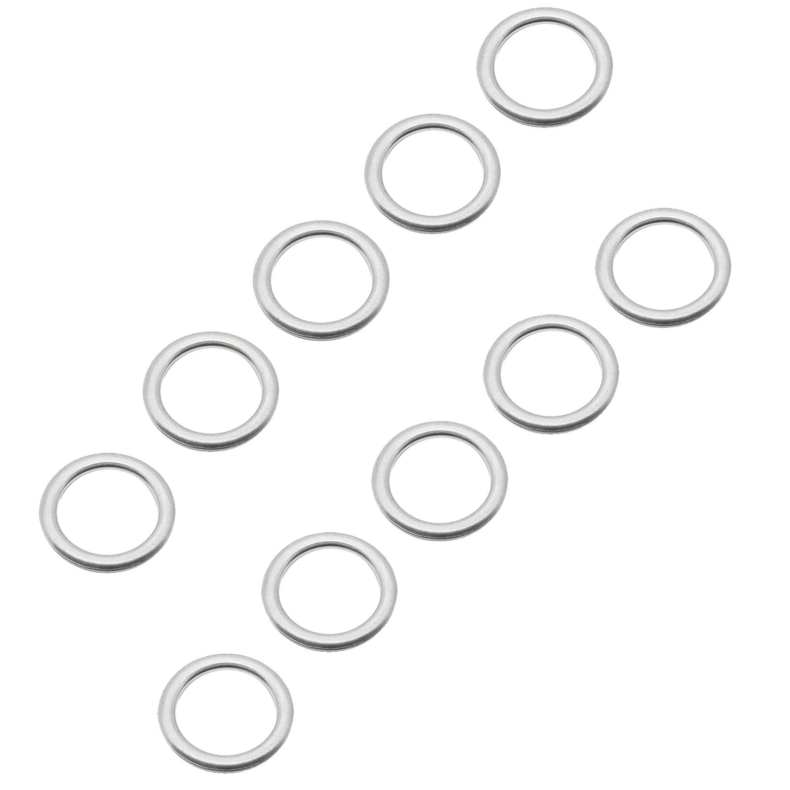 

Set of 10 Oil Drain Plug Gaskets N0138157 For Audi S4 A4 A6 A8 Q5 For VW Touareg 4.2L 14X20X1.5mm Oil Pan Screw Washers Gaskets