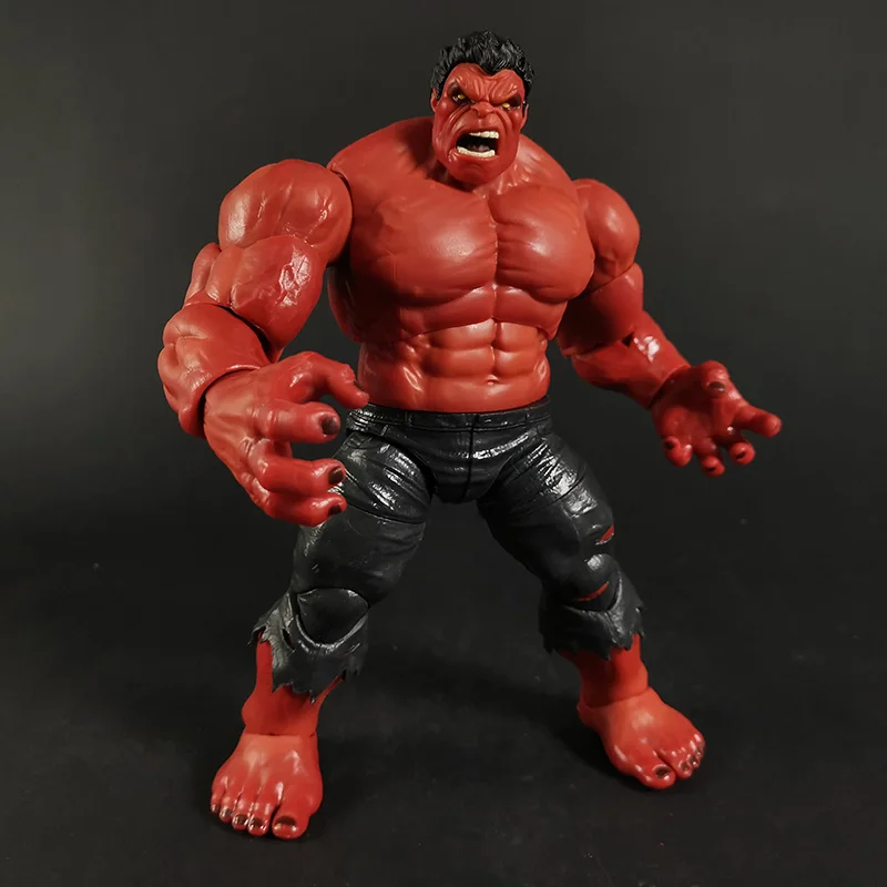 Marvel The Grey/Red Hulk Exclusive Movie Film Action Figure Toy Doll Model