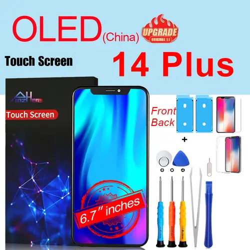 PINZHENG High Quality Screen INCELL LCD OLED For iPhone 14 Pro 15 Plus 13 Pro Max Display For iPhone Replacement With Tools - Image 29