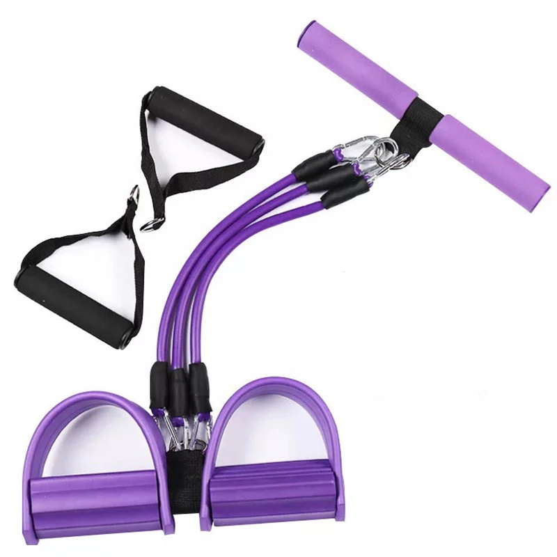 Multifunction Pedal Puller Resistance Bands Ankle Puller Yoga Fitness