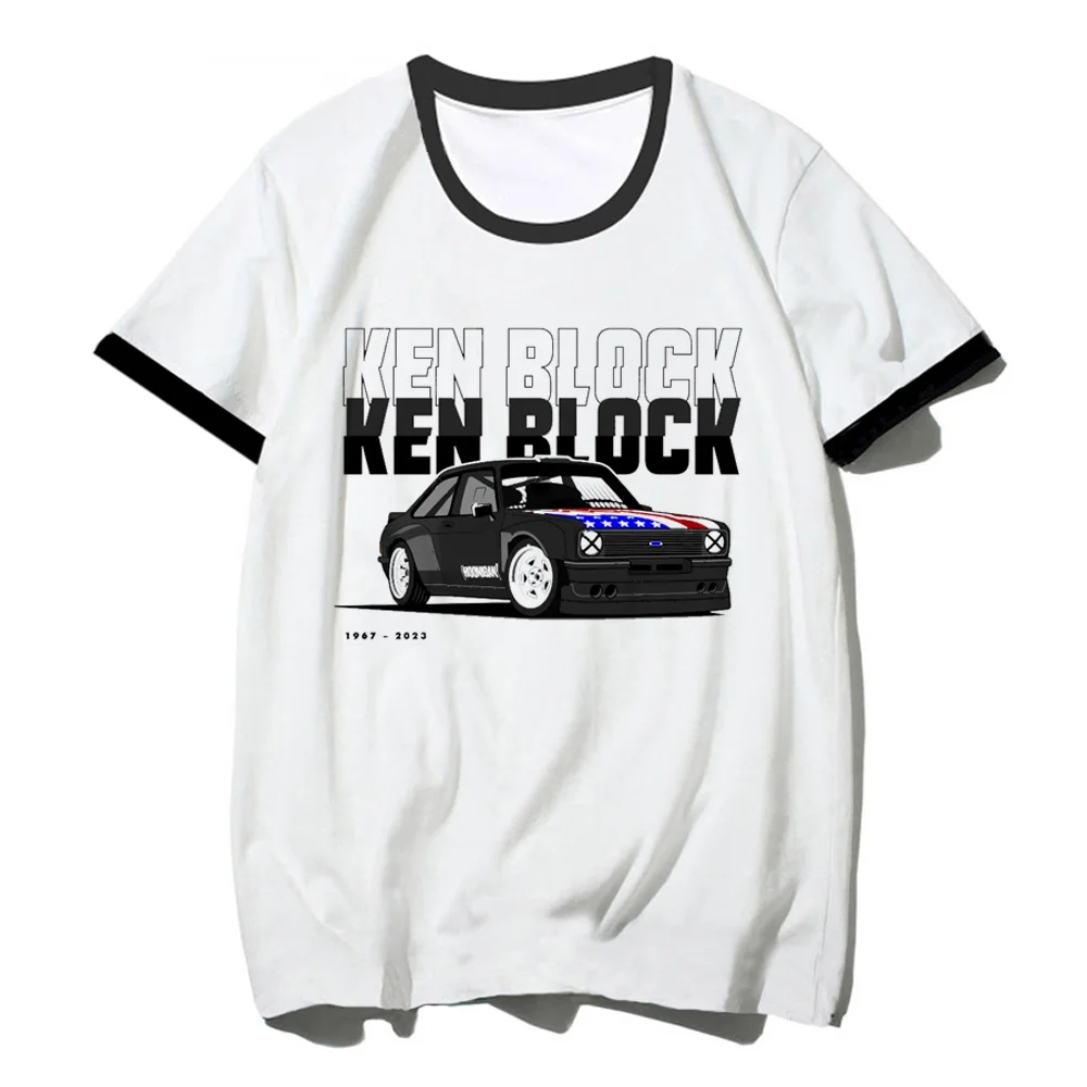 Ken Block 43 T-Shirt Uomo Estate Giapponese Tshirt Maschile Divertente Manga Vestiti
