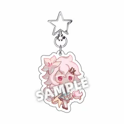 Cookie Run Kingdom Acrylic Keychain - Candy Apple Milk Shadow Pure Vanilla Jewelry Bag Accessory Key Ring Gift - 6 cm (15)