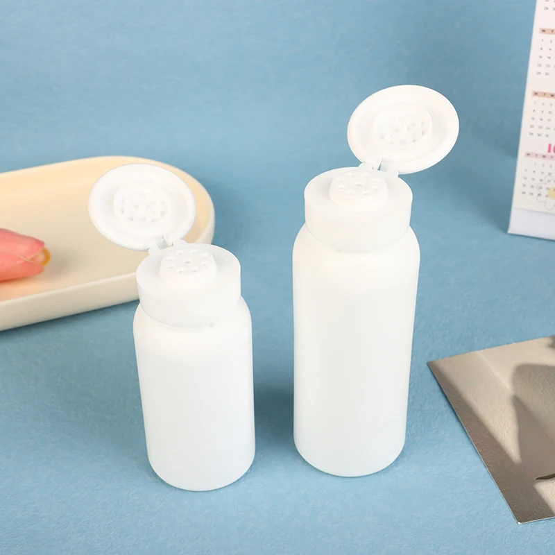 Talcum Powder Bottle Refillable Cosmetic Powder Dispenser Plastic Container Empty Pots Bottles 1Pc 30/50/100/150g