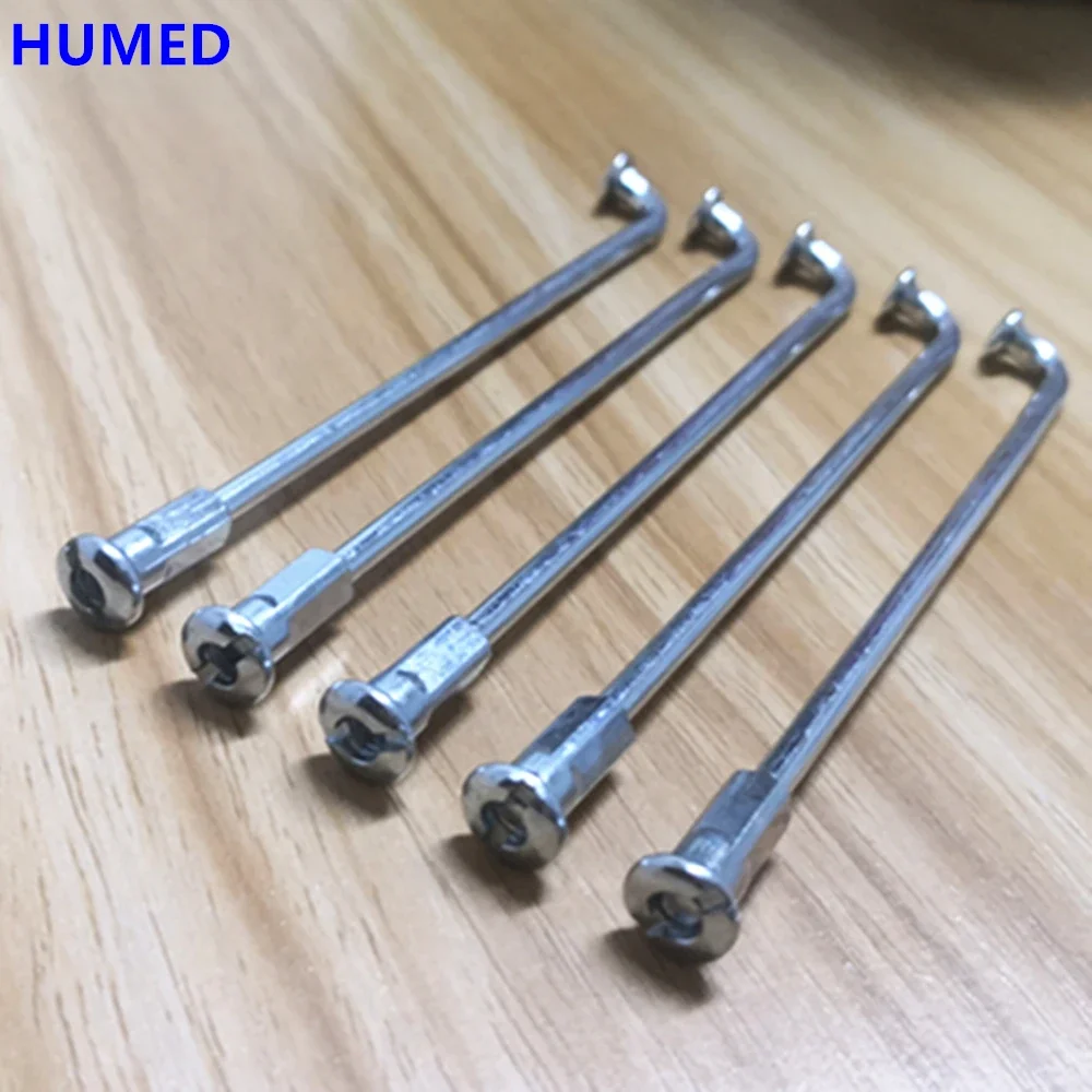 Bicycle Spokes Bike Spokes Nipples 36pcs/lot 10g Electric Bicycle Motorcycle Spokes Diameter 3.18mm Length 105/110/115/120/125/130/175/180/305mm spokes + nipples