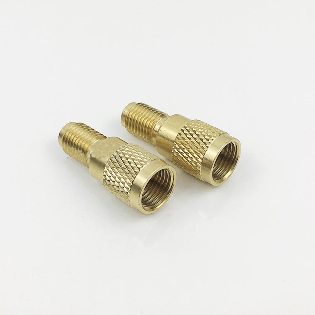Pneumatic Fitting Air Conditioner R410a Refrigerant Gas Charging Hose 1 Pair