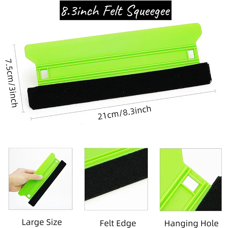 Felt Squeegee 8.3inch For Window Tint Vinyl Wallpaper