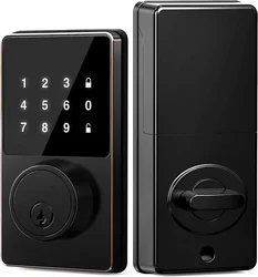 Advanced Keyless Entry Smart Lock with Touchscreen Keypad and App Integration (With IC Card)