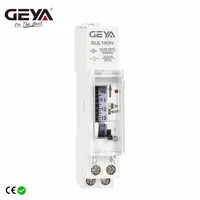 GEYA SUL180N Timer Switch 24 Hours Electrical Programmable Timer 110V 220V 16A with Battery Din Rail Mechanical Timer Switch CE 1