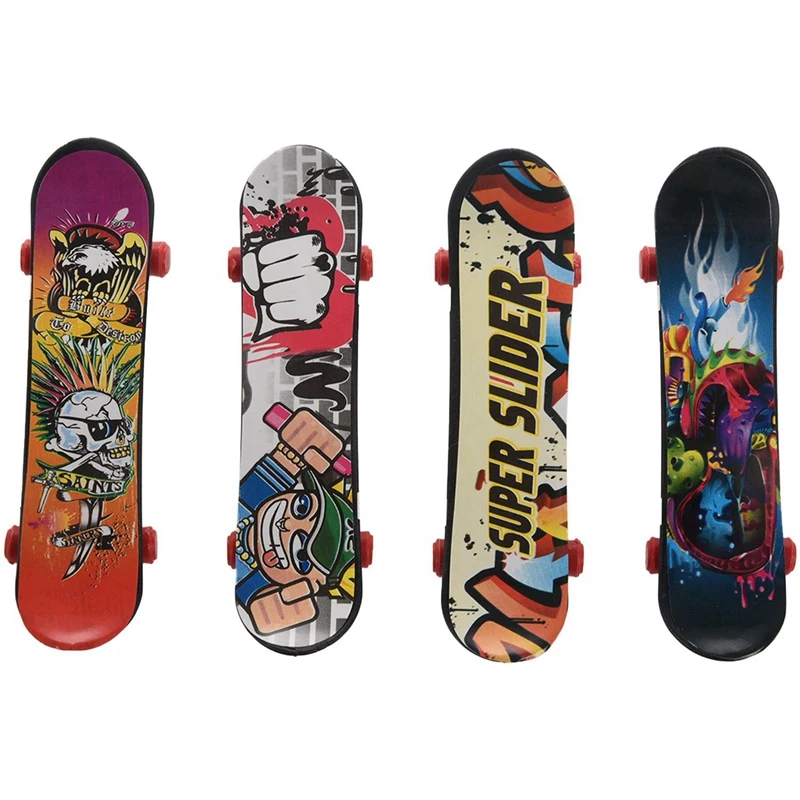 Mini 12 Pack Finger Board Per Tech Deck Truck Skateboard Toy Gift Bambini Regalo Per Bambini 95Mm