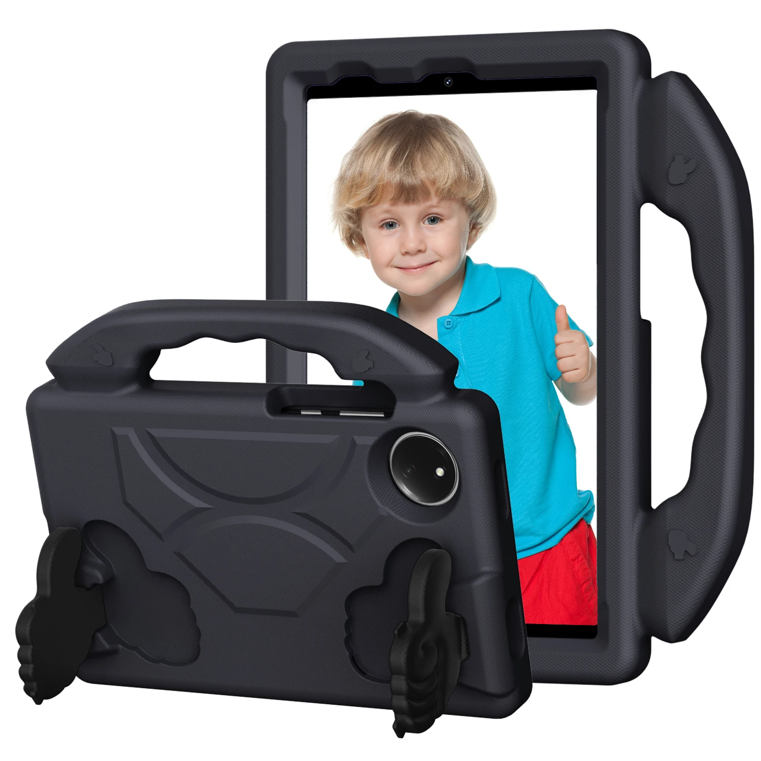 Durable Shockproof Tablet Case with Handle - Lightweight and Drop-Proof