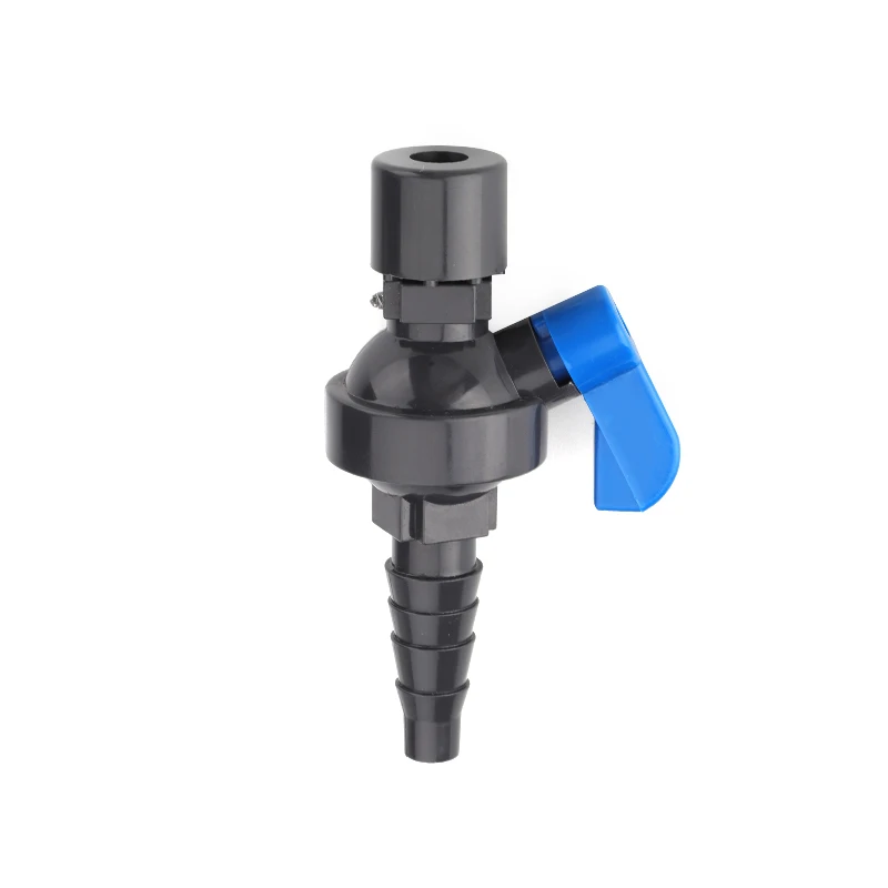1/4인치 20mm 수나사 U-PVC 샘플링 밸브 PPR 실험실 샘플링 밸브 커넥터 호스 퀵 커넥터 수처리 액세서리