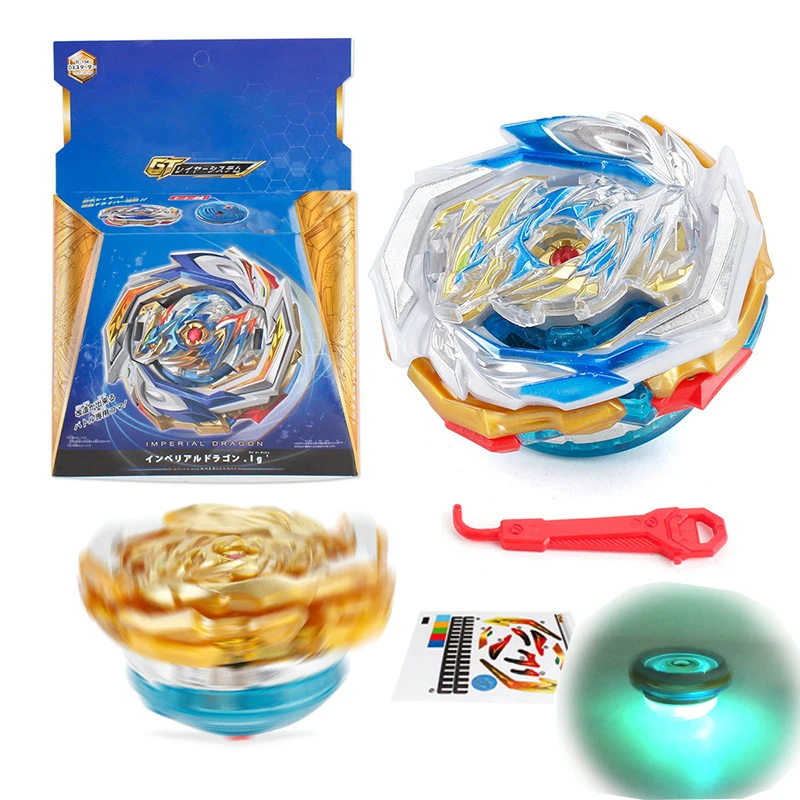 

Beyblades Burst Metal Fusion with LED Flashing Light B154 with Ruler Launcher Gyroscope Toys for children