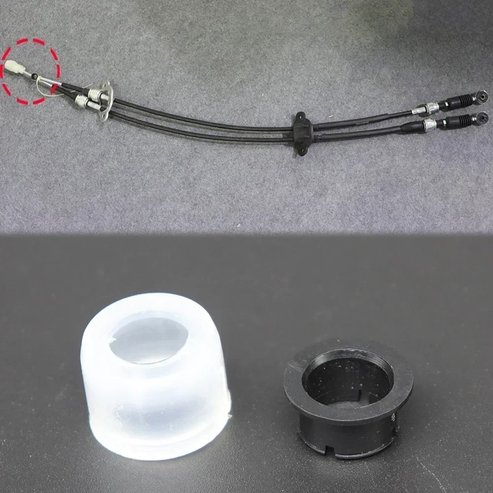 For Chevrolet Matiz (M200, M250) Manual Gearbox Shift Cable Linkage Bushing Lever Selector Rod Connect Bushing 2005-2013 Parts