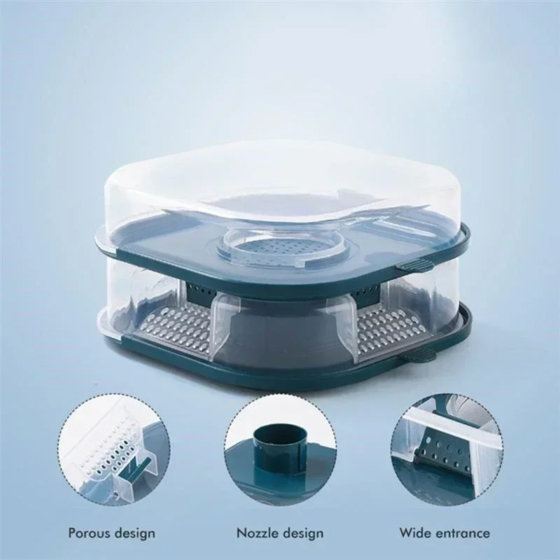 Kitchen Garden Insecticide Cockroach Trap Box Cockroach Insects Catcher Killer Reusable Home Trap