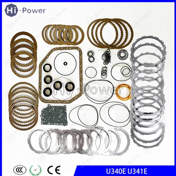 U340E U341E Auto Transmission Master Rebuild Kit Overhaul Friction Steel Plate For TOYOTA COROLLA Gearbox Disc Seal Repair Kit