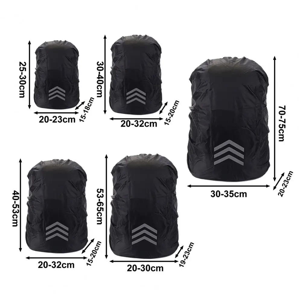 Backpack Cover Reflective Waterproof Backpack Rain Cover for Night Visibility Uv-proof Protector with Wear-resistant for Outdoor 5