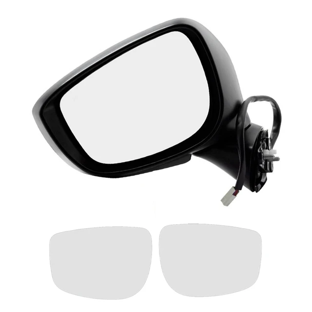 thumbnail image 2 of Spieg Side Mirror Set For Mazda CX-5 2017-2024 Blind Spot Monitoring BSM Power Adj Heated Turn Signal Light Paint To Match 7 Pins Pair MA1320200 MA1321200 2 of 10