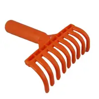 1PC Nine Teeth Grass Plastic Rake Garden Tools Potted Shovel Gardening Supplies Transplanting Tool rastrillo jardin 2