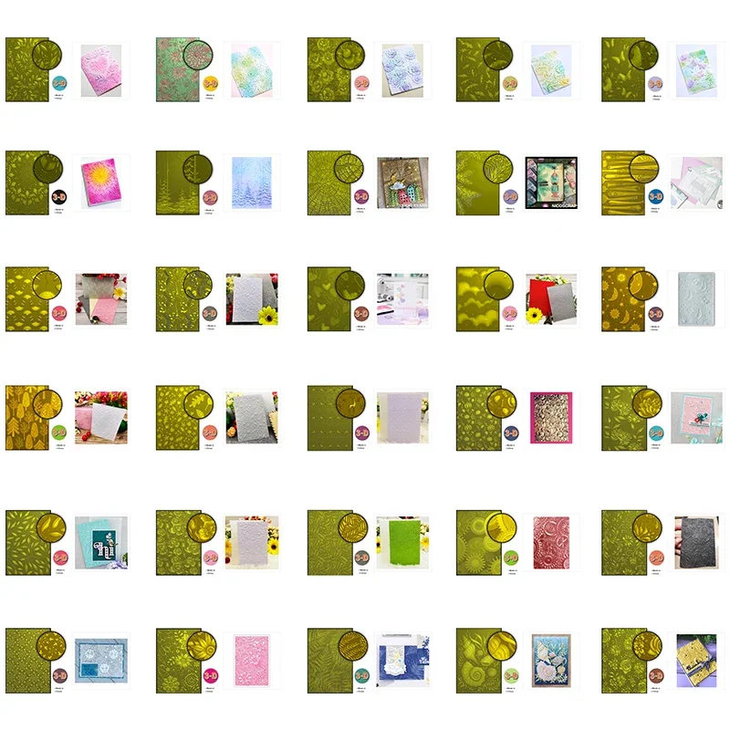 

Новые виды растений, цветов, птиц, моря, сельской местности, цветов, цветов, Рождества, Хэллоуина и других элементов с 3d тиснением