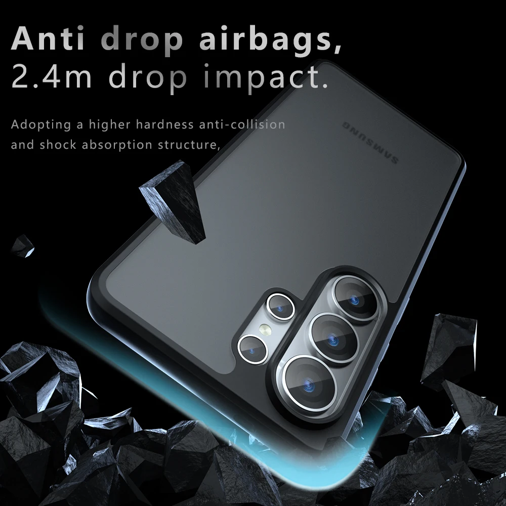 Skin Sensation Airbag Anti-Drop Protective Case Cover with Micropyle Back